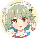 【ドラゴン娘になりたくない！シーン切り取り缶バッジ『流星アーシュ「⋯にゃん」』