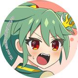 【ドラゴン娘になりたくない！】シーン切り取り缶バッジ『地封院ギャイ「食べたやつピョン！」』