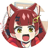 【ドラゴン娘になりたくない！】シーン切り取り缶バッジ『真久間メガ「食べるニャン」』