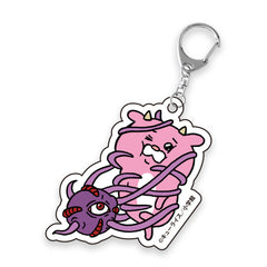 【あくまっこピルケ】悲しみのピルケ アクリルキーホルダーB